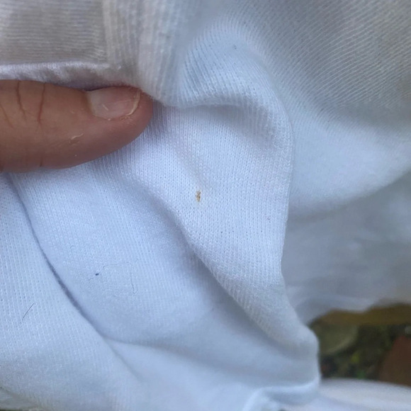 A.L.C. Front Tie White Cropped Sweater Size Large - Picture 6 of 6